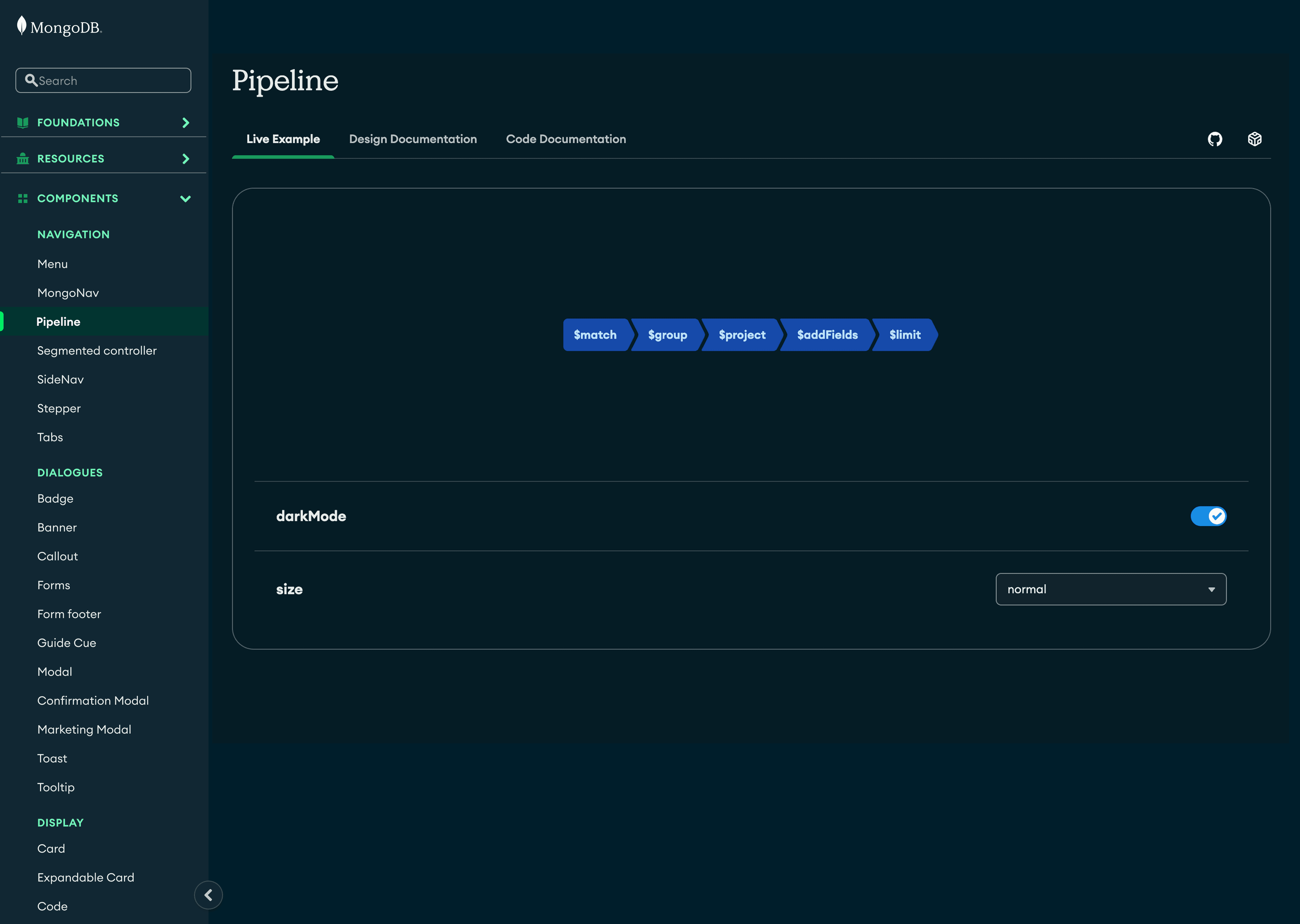 Sidenav component exploration