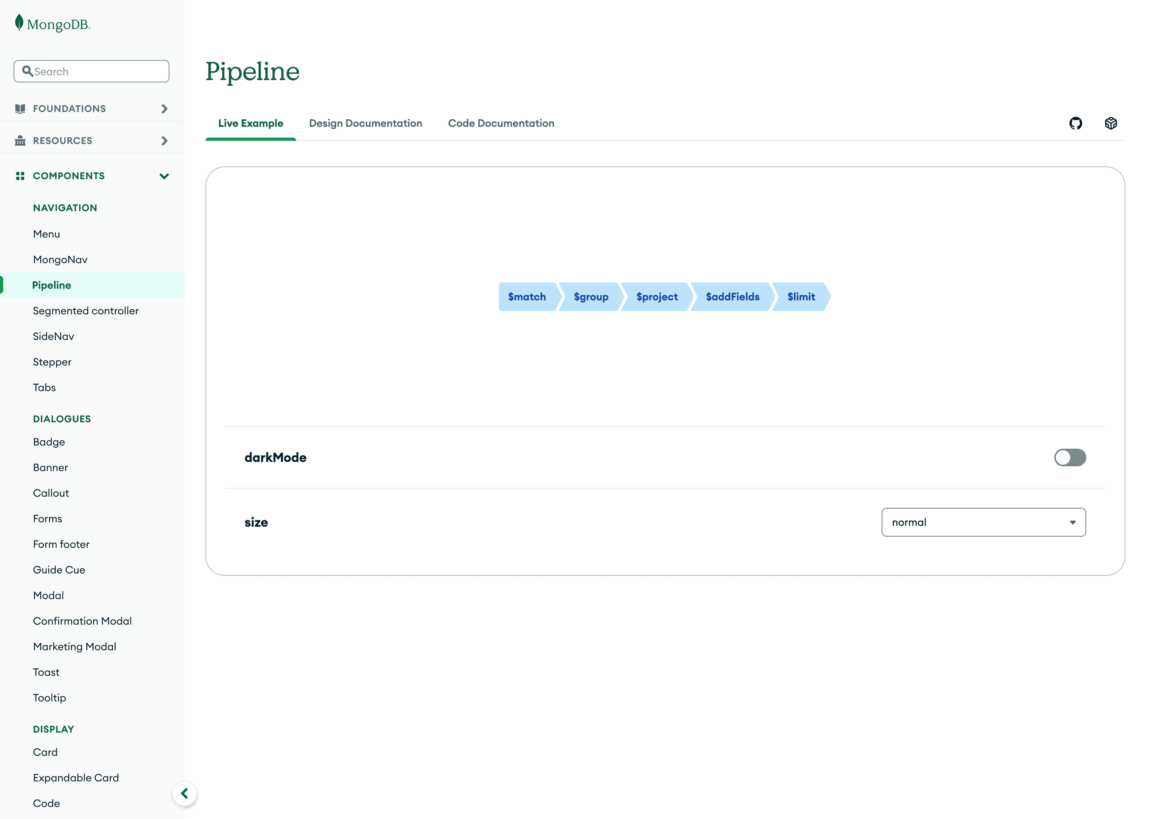 Sidenav component exploration