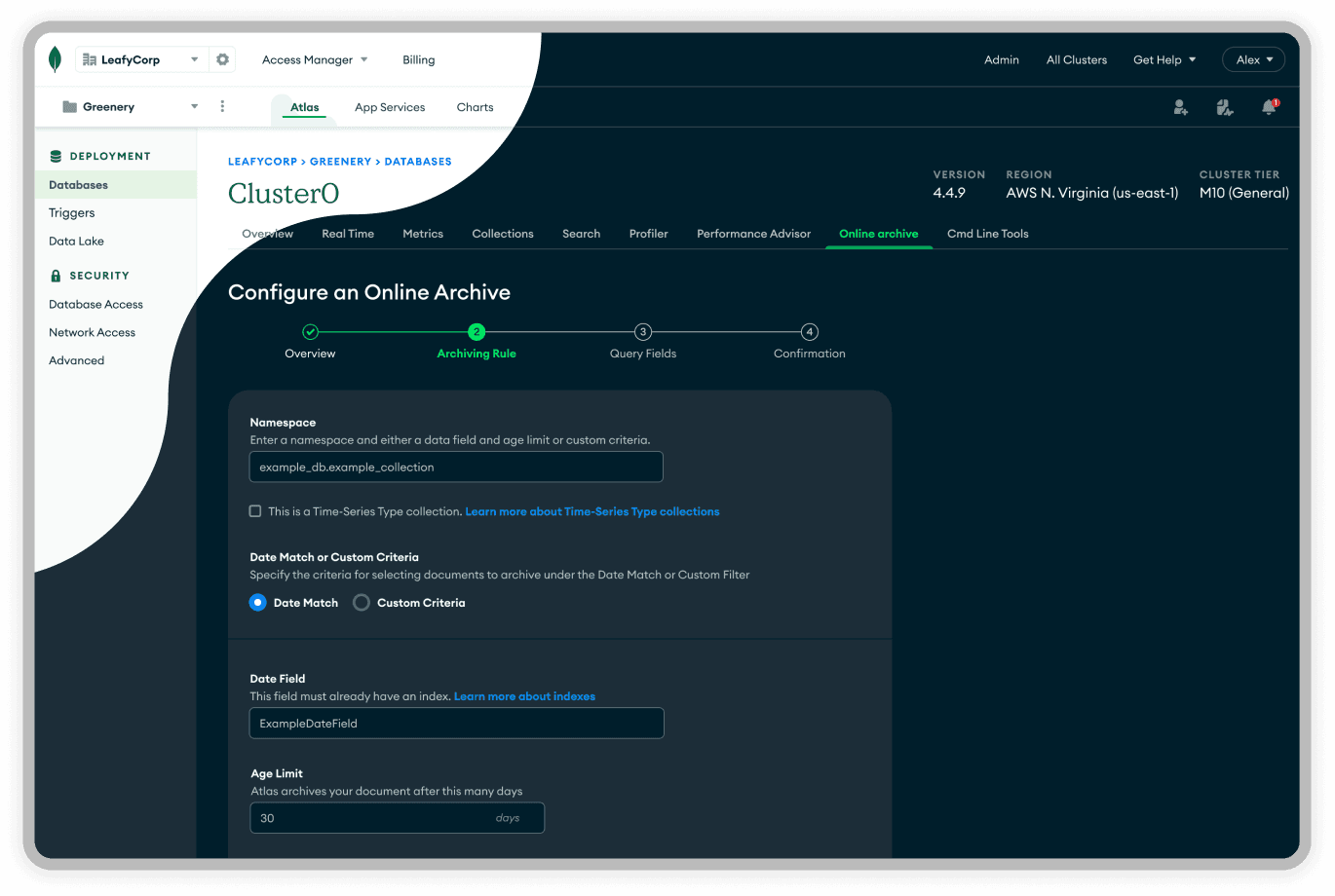 LeafyGreen Dark Mode